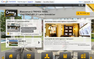 century21-laire-immobilier-troyes.com website preview