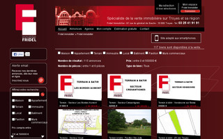 fridel-immobilier.fr website preview