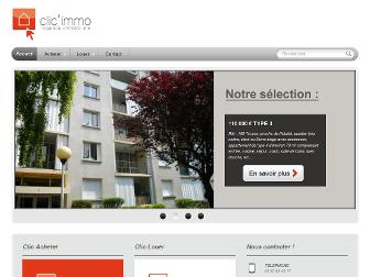clicimmo3.fr website preview