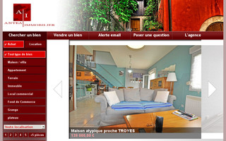 anteaimmobilier.fr website preview