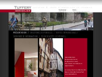 tuffery-immobilier.com website preview