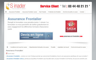 assurance-et-frontalier.com website preview