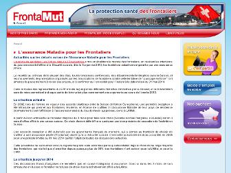 mutuelle-sante-frontalier.fr website preview