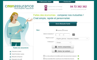 c-mon-assurance.com website preview