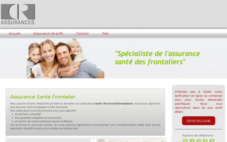sante-frontalier.com website preview