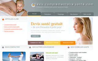 deviscomplementairesante.com website preview