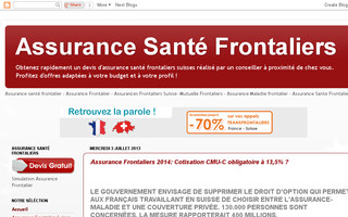 assurance-sante-frontaliers.blogspot.com website preview