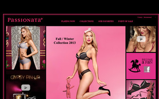 passionata.com website preview