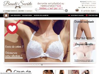 beautesecrete.com website preview