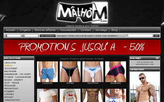 malhom.com website preview