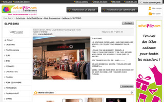 slipissimo.fr website preview