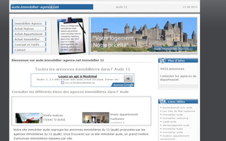 aude.immobilier-agence.net website preview