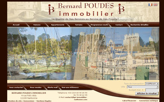 bpi-immobilier-narbonne.com website preview