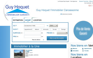 guyhoquet-immobilier-carcassonne.com website preview