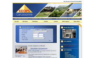 keops-carcassonne.com website preview