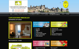 immo-carcassonne.com website preview