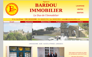 bardouimmobilier.com website preview