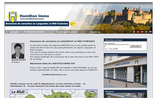 agence-hamilton.com website preview