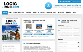 carcassonne.logic-immo.com website preview