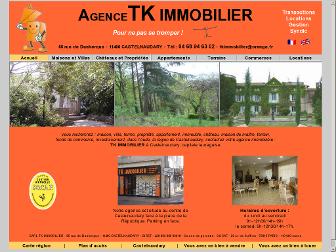 tkimmobilier.com website preview