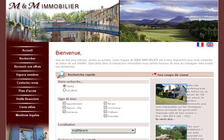 mmimmobilier.com website preview