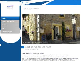 quillan-immobilier.fr website preview