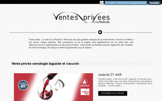 ventespriveesbylaredoute.fr website preview