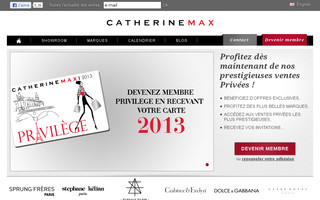 catherinemax.com website preview