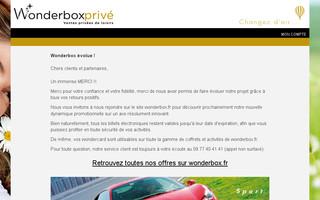 venteprivee.wonderbox.fr website preview