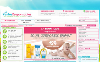 ventes-responsables.com website preview