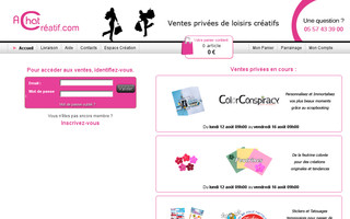 achat-creatif.com website preview