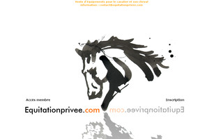 equitationprivee.com website preview