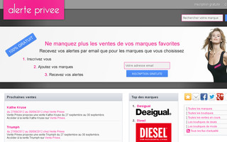 alerte-privee.com website preview