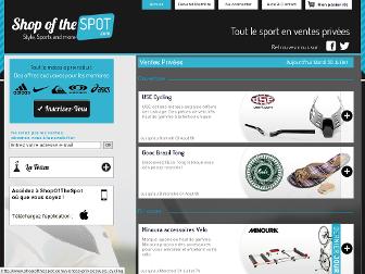 shopofthespot.com website preview