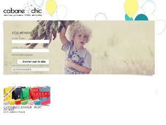 cabane-chic.com website preview