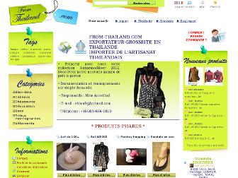 from-thailand.com website preview