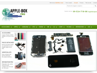 apple-boxpro.fr website preview