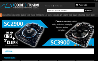 grossiste-sono.fr website preview