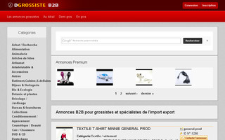 dgrossiste.com website preview