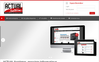 actualsystemes.fr website preview