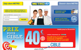 metro.fr website preview