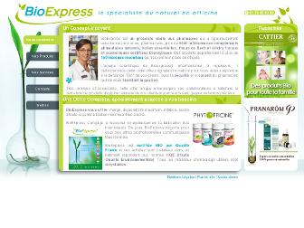 bio-express.fr website preview