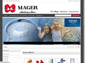 mager.fr website preview