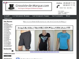 grossiste-de-marque.com website preview
