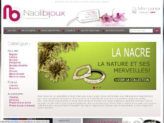 naoli-bijoux.fr website preview