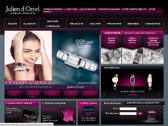 juliendorcel.com website preview