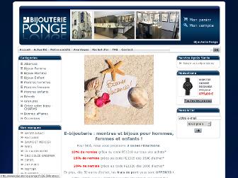 bijouterie-ponge.fr website preview
