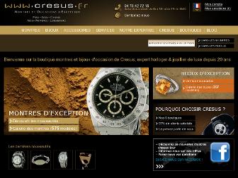 cresus.fr website preview