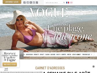 vogue.fr website preview