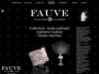 fauve-joaillerie.fr website preview